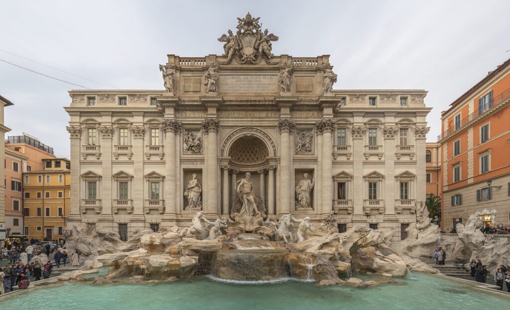 Fontana di Trevi en Roma