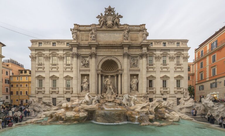 Fontana di Trevi en Roma